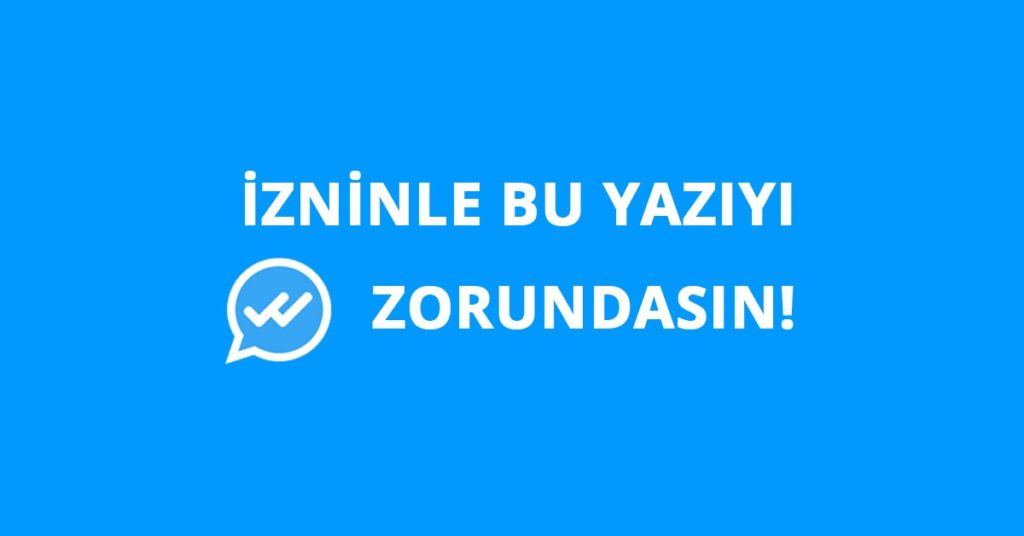 spam sms email yasasi whatsapp tik okundu