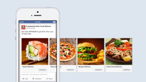 Facebook Carousel Döner Format ReklamlarYemek Fastfood